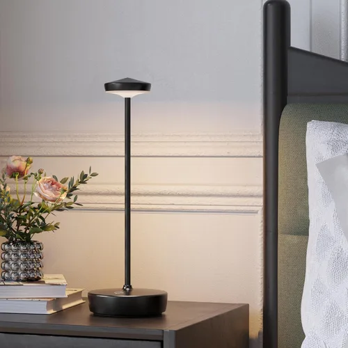 Miniatura 4 de Lámpara de mesa LED recargable inalámbrica, lámpara de mesa de 5000 mAh con tacto para exterior, lámpara de mesa portátil con batería, con función