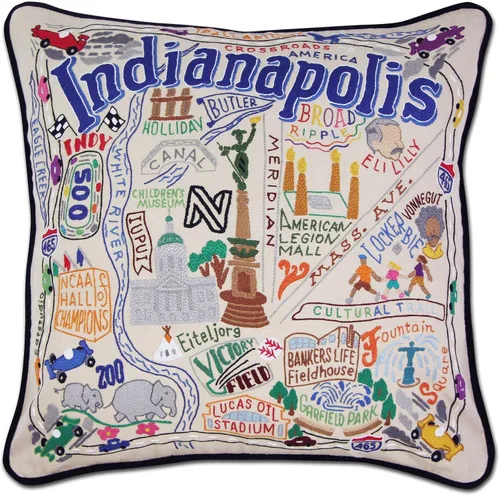 Miniatura 117 de Catstudio Almohada decorativa bordada a mano de Texas