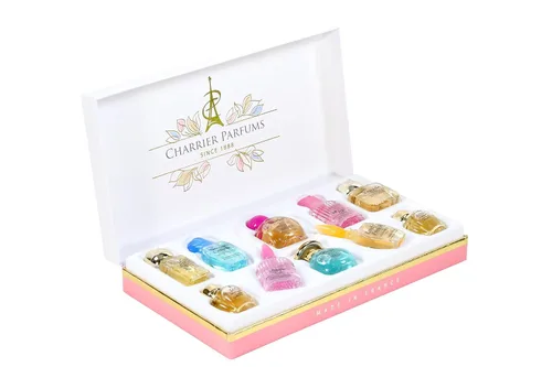 Miniatura 8 de Charrier Parfums - Caja de regalo de 10 Eaux de Parfum - Colección Précieuse - 2.0 fl oz - Fabricado en Provenza, Francia