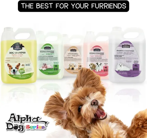 Miniatura 6 de All Stages - Juego de champú y acondicionador natural para perros con aloe vera pH equilibrado, champú y acondicionador para perros, champú
