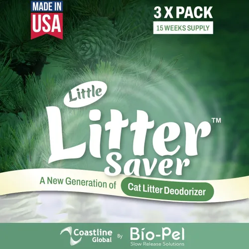 Miniatura 9 de Little Litter Saver Una nueva generación de desodorante de caja de arena para gatos Fórmula única para liberación lenta Aroma fresco natural