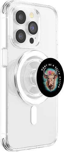Miniatura 3 de Don't Be A Salty Heifer Please Hay Girl - PopSockets MagSafe PopGrip para iPhone