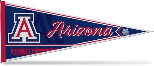 Miniatura 37 de Rico Industries NCAA Banderín Clásico de Fieltro para Decoración de Pared de 12" x 30" - Ideal para Decoración del Hogar/Dormitorio/Cueva de Hombre