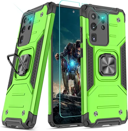 Miniatura 61 de YmhxcY Funda para Galaxy Note 8, funda para Galaxy Note 8 con protector de pantalla curvado 3D, fundas de grado armadura con soporte giratorio