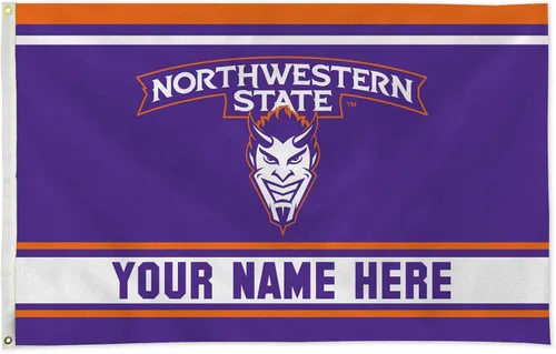 Miniatura 78 de Rico Industries NCAA Abilene Christian Wildcats - Bandera estándar personalizada de 3 x 5 pies, fabricada en los Estados Unidos, decoración