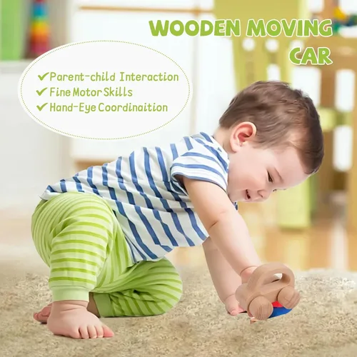 Miniatura 6 de Kit de juego Adena Montessori para bebés de 7-12 meses, juguetes educativos de desarrollo cerebral de 6 en 1 para niños pequeños que incluyen primer