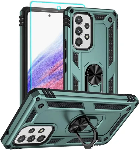 Miniatura 15 de Funda para Samsung A53 5G, Galaxy A53 5G con protector de pantalla HD, [grado militar probada en caídas desde 16 pies], funda protectora de teléfono