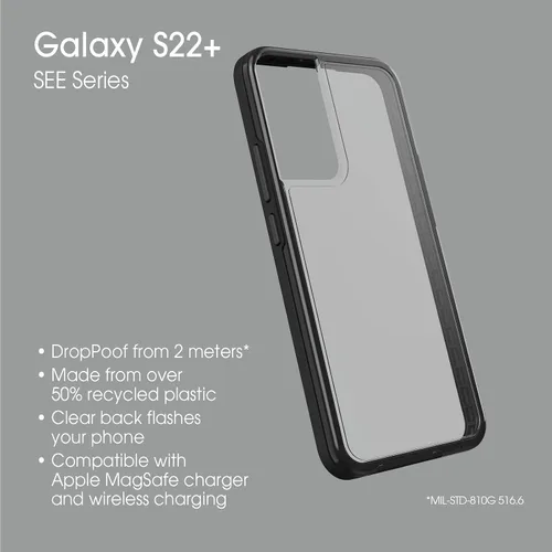 Miniatura 4 de LifeProof SEE SERIES - Funda para Galaxy S22+ - ZEAL GREY