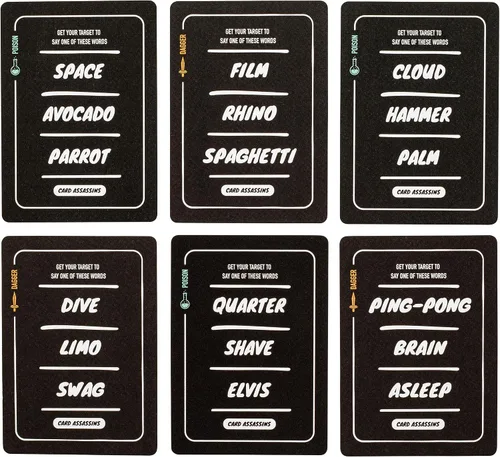 Miniatura 2 de Stellar Factory Card Assassins: Un juego de fiesta sin palabras seguras