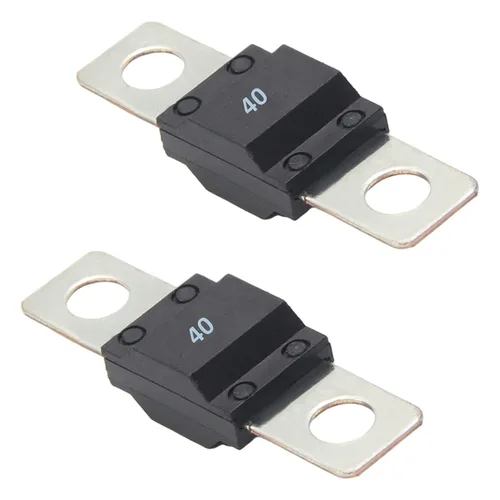 Fielect 32V 40 A AMI/MIDI Coche Fusible Batería Plana Perno Tipo Fusible Batería Alta Corriente 1pcs