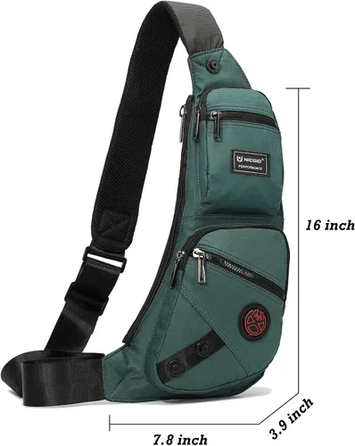 Miniatura 29 de Nicgid Sling Bag - Mochila bandolera para hombre), LYSB01NH075BJ-SPRTSEQIP