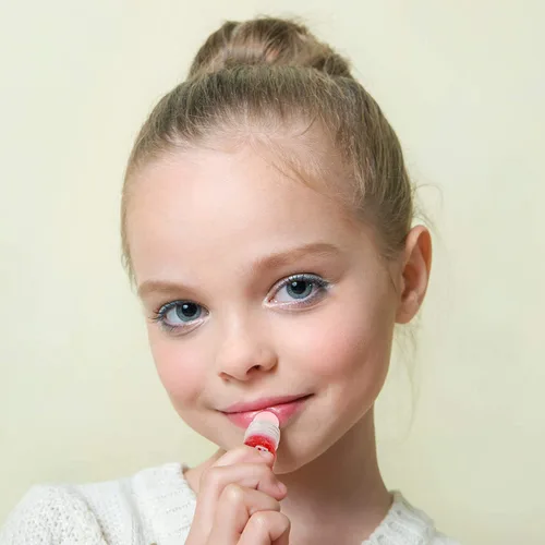 Miniatura 8 de Expressions girl Juego de brillo labial enrollable de 12 piezas con estuche de transporte, maquillaje de labios brillante para niños y adolescentes
