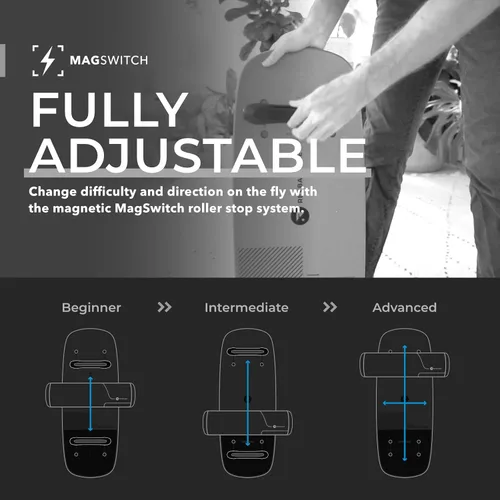 Miniatura 3 de Revbalance 101 v2 - Tabla de Equilibrio para Entrenamiento Deportivo Gris