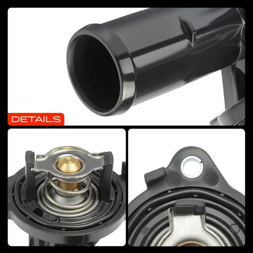 Miniatura 9 de A-Premium Conjunto de Carcasa de Termostato de Refrigerante de Motor con Sello Compatible con Jeep Grand Cherokee 2011-2020, Wrangler 2012-2017