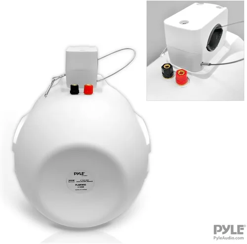 Miniatura 4 de Pyle Altavoces de torre de wakeboard marinos impermeables – Juego de altavoces de subwoofer dual de 8 pulgadas y tweeter de 1 pulgada con potencia
