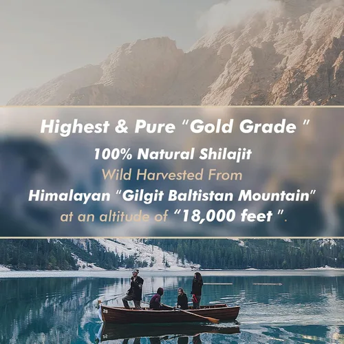 Miniatura 8 de Shilajit - Shilajit Pure Himalayan Shilajit - Shilajit 100% puro de grado dorado con ácido fúlvico y 85+ minerales traza complejo para energía