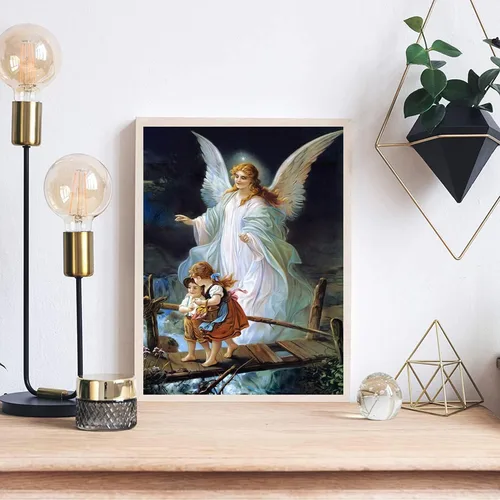 Miniatura 4 de JesMolla Kits de Pintura de Arte de Diamantes 5D DIY para Adultos, Tamaño Grande Taladro Completo Artes de Diamantes con Pedrería Pegada, Pintura