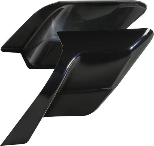 Miniatura 11 de Auburn Sunglo y agujero negro con rico Bourbon panel lateral estirado para Harley Road King Street Glide Road Glide Electra Glide CVO Special Negro