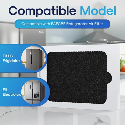 Miniatura 6 de EAFCBF Filtro de aire para refrigerador, repuesto para Pure Air Ultra EAFCBF, 24204780, PAULTRA, SCPUREAIR2PK, 242061001, 241754002, PS1993820