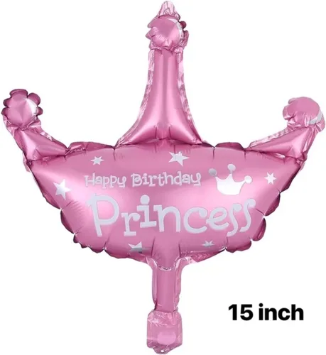 Miniatura 3 de Globos morados del número 1 de 40 pulgadas con corona de princesa, globos de helio de aluminio número 1, decoraciones de fiesta de primer cumpleaños