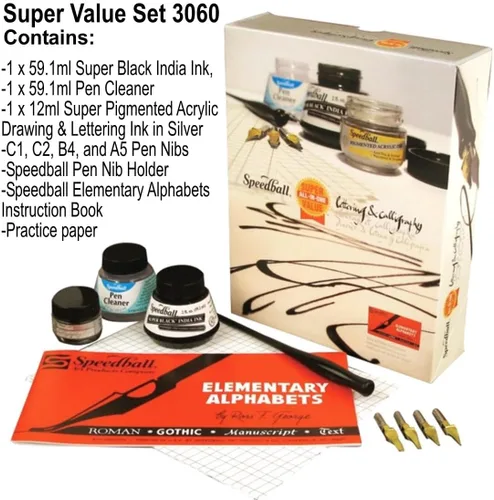 Miniatura 2 de Speedball Kit de caligrafía de gran valor