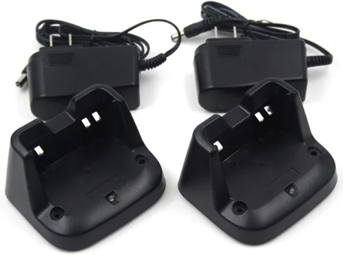 Miniatura 6 de Paquete de 2 cargadores rápidos BC-193 para ICOM IC-F3001 F3002 F3003 F3101 F3102 F3103 F4001 F4002 F4003 F4101 S70 T70A V8E radio portátil de dos