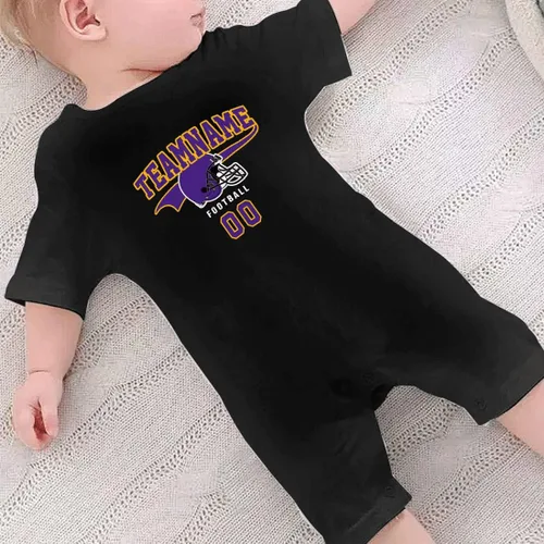 Miniatura 29 de Traje de fútbol personalizado para bebé, hace que tu bebé nombre y número de ropa de fútbol regalos