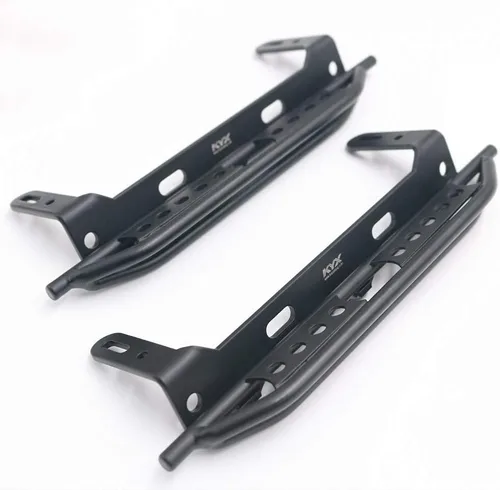 Miniatura 4 de KYX Estribos de metal para carreras, placa de pie para 1/10 RC Crawler TRX-4 (aleación)