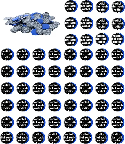 Parche radial para neumáticos, 1 5/8 pulgadas (1.614 in), 120 piezas, parches redondos multiusos resistentes, kit de reparación para neumáticos