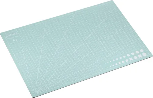 Miniatura 3 de HARFINGTON Alfombrilla de corte autorreparable A3 de 18 x 12 pulgadas, tabla de cortar de doble cara para manualidades, trabajo de arte, corte