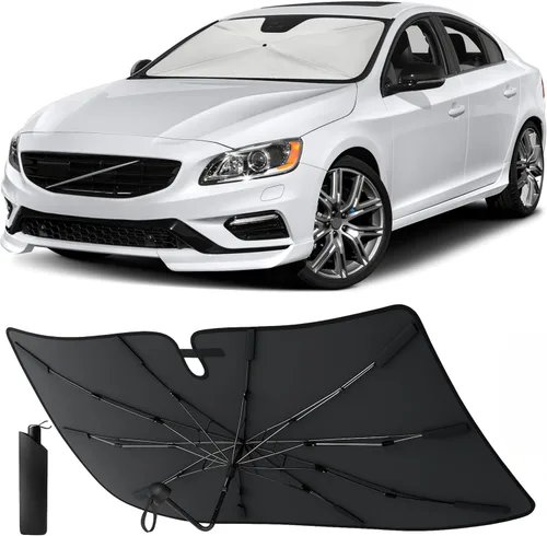 Miniatura 12 de 【2025 Actualizado】EcoNour Parasol Premium para Parabrisas de Coche Parasol Plegable para Parabrisas Delantero Visor Extendido Bloqueador de Sol