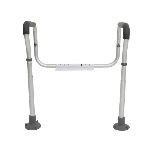 Miniatura 8 de VEVOR - Barra de seguridad para retrete, armazón de seguridad para asiento de baño, ancho y altura ajustables, apto para la mayoría de los retretes