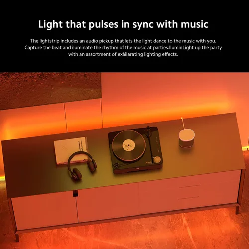 Miniatura 2 de Xiaomi Tira de luz inteligente (6.6 pies), compatible con Alexa, Google Assistant, aplicación Apple Homekit Home, compatible con WiFi