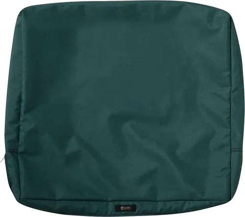 Miniatura 21 de Classic Accessories Ravenna - Funda de cojín de respaldo de patio resistente al agua, 25 x 22 x 4 pulgadas, color espresso
