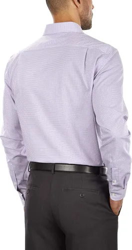 Miniatura 3 de Tommy Hilfiger Camisa de vestir para hombre, ajuste delgado, sin planchado, guinga