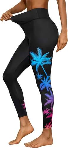 Miniatura 43 de ATTRACO Pantalones de natación de talle alto - Leggings de natación para mujer