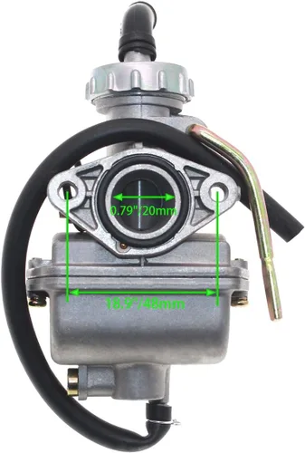 Miniatura 3 de Carburador PZ20 para 125cc 110cc 90cc 70cc 50cc TAOTAO ATV Dirt Bike Kazuma Baja Quad Go Kart NST SunL CRF50F XL75 CRF80F XR50R motor de 4 tiempos