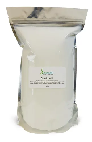 Miniatura 5 de Soapeauty Ácido esteárico Triple prensado Derivado de palma Grado cosmético puro Vegano, sin gluten para hacer jabón y loción, ingrediente