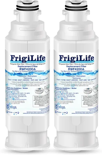 DA97-17376B Reemplazo del filtro de agua para refrigerador Samsung HAF-QIN, HAF-QIN/EXP, DA97-08006C, RF23M8070SG, RF23M8070SR, RF23M8090SG,
