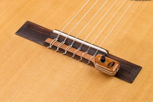 Miniatura 3 de KNA NG-2 Pastilla Piezoeléctrica Portátil para Guitarra Clásica Flamenca de Cuerdas de Nylon – Tono Acústico Natural, Ligero, Desmontable, Control