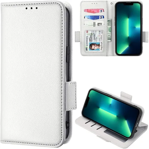 Miniatura 5 de Funda para Xiaomi Poco M5s 4G, Funda para Redmi Note 10 4G / Note 10S 4G / Note 11 SE (India) Funda de cuero PU ranuras para tarjetas Soporte