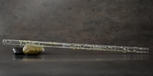 Miniatura 3 de Hall Crystal Flute 11702 - Flauta de cristal en línea en G - Carolina
