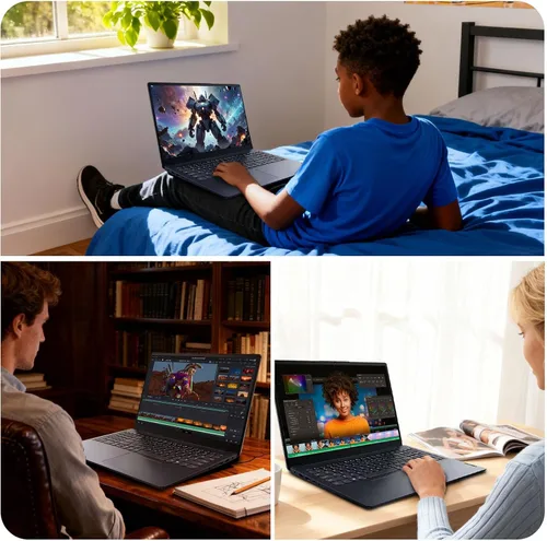 Miniatura 8 de Lenovo 2026 Ideapad 1i 15 Pulgadas Laptop con Pantalla Táctil, Laptop de 15.6" FHD IPS con Pantalla Táctil, Intel Core i5-1335U