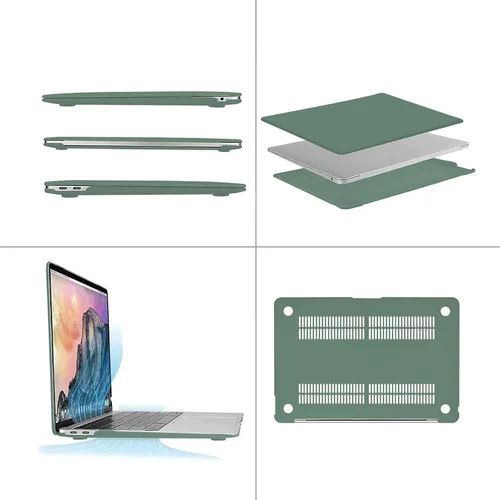 Miniatura 4 de MOSISO - Compatible con funda para MacBook Air de 13 pulgadas, versión 2022, 2021, 2020, 2019, 2018, A2337 M1 A2179 A1932, Touch ID, carcasa rígida