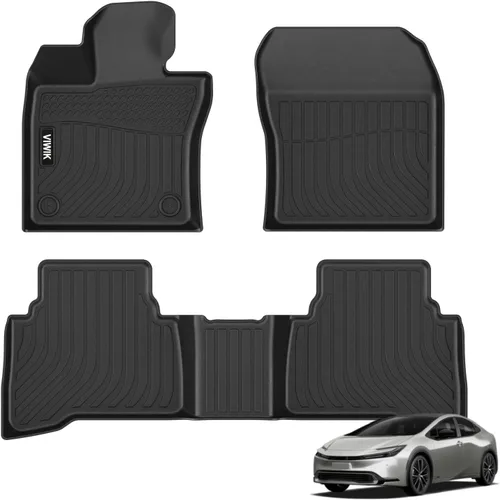 Miniatura 52 de VIWIK Alfombrillas de Piso para Kia Sorento de 7 asientos 2016-2020 S/L/LX/EX/SX/SX Limited, Alfombrillas de Coche Automotrices 3D Antideslizantes