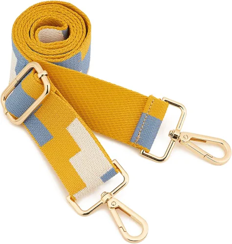 Miniatura 123 de ZOOEASS - Correa de repuesto para cartera, para colgar en el hombro o para cruzar, ancha y ajustable, de lona