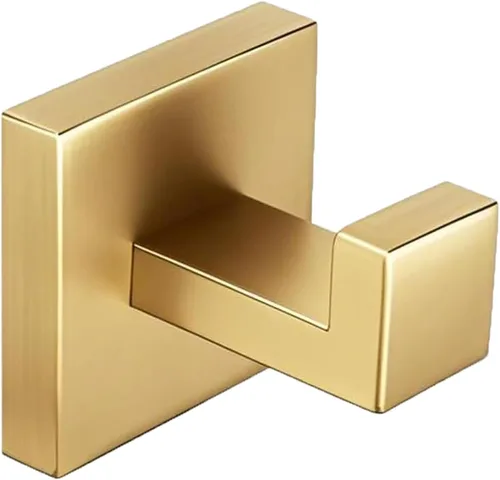 Miniatura 18 de Nolimas Gancho para toallas de baño de acero inoxidable a prueba de óxido, gancho para toallas para colgar en la pared, cuadrado para inodoro, Negro