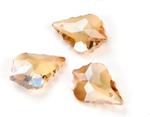 Miniatura 12 de 20pcs checa facetado cristal barroco lámpara colgante gota perlas Suncatcher 0.866 in febrero amatista púrpura piedra natal