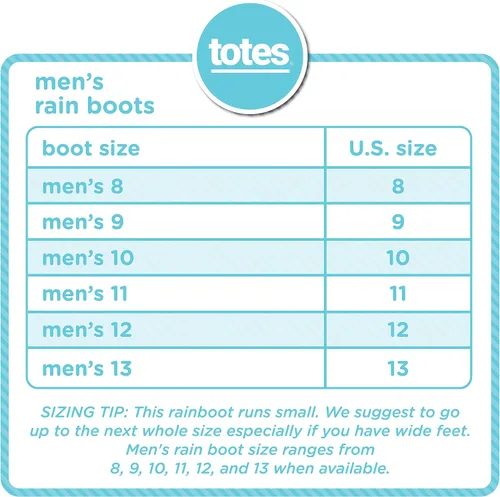Miniatura 6 de totes Men's Everywear Chelsea Rain Boots Ankle