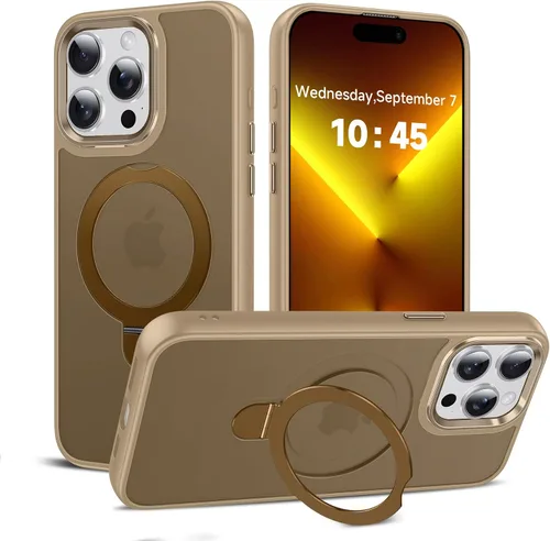 Miniatura 14 de LeYi para iPhone-13 Funda/iPhone-14 Fundas: con soporte para MagSafe i Phone 13Funda con anillo magnético iPhone14 iPhone13 Cubierta Funda para Negro